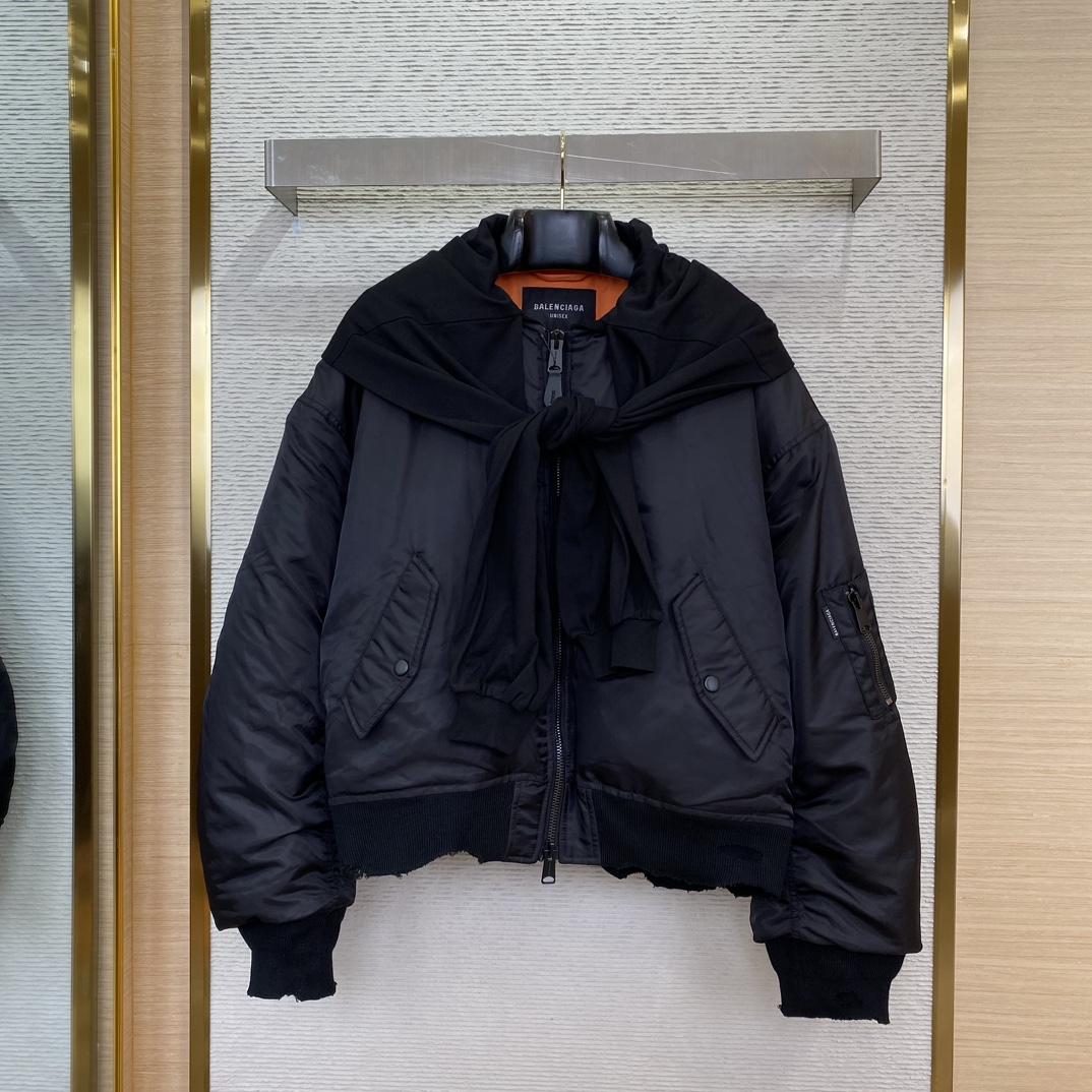 Balenciaga Incognito Bomber Jacket - DesignerGu