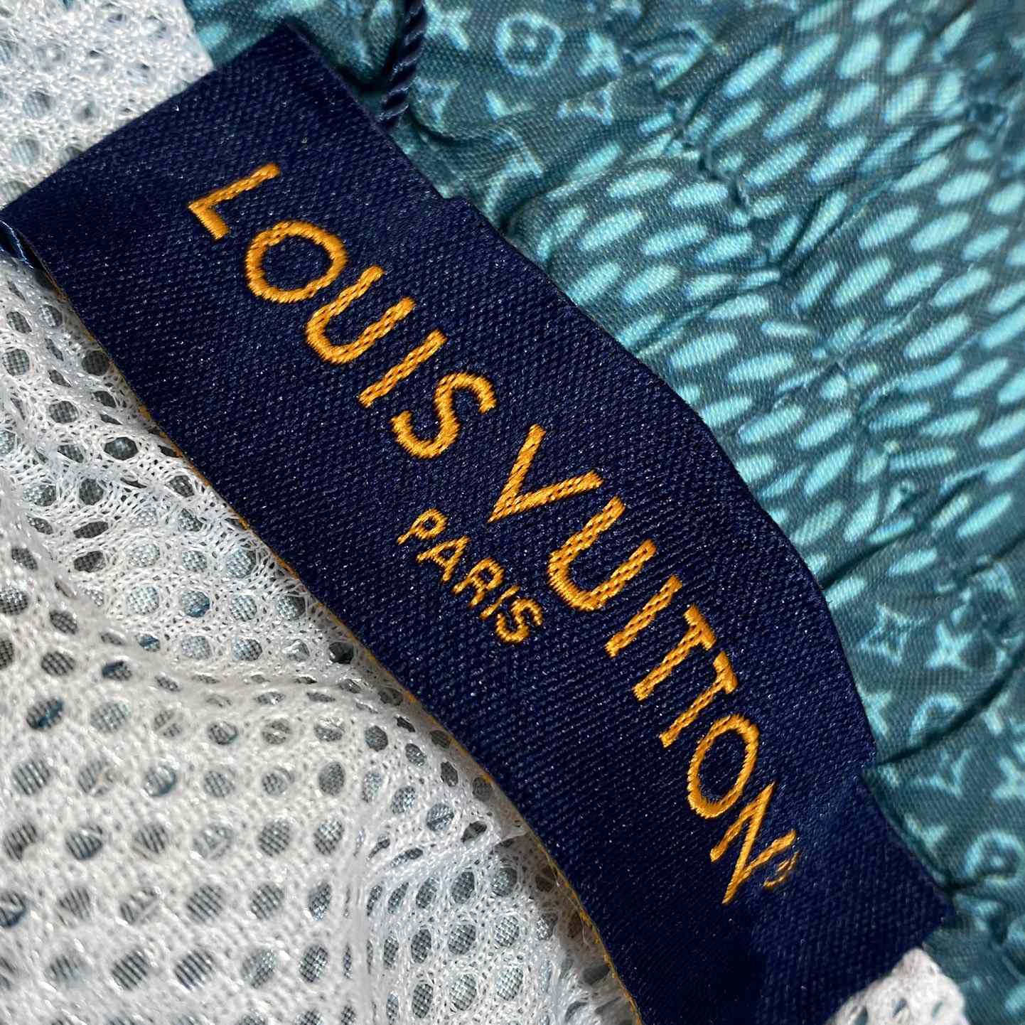 Louis Vuitton Printed Nylon Swimshorts - DesignerGu