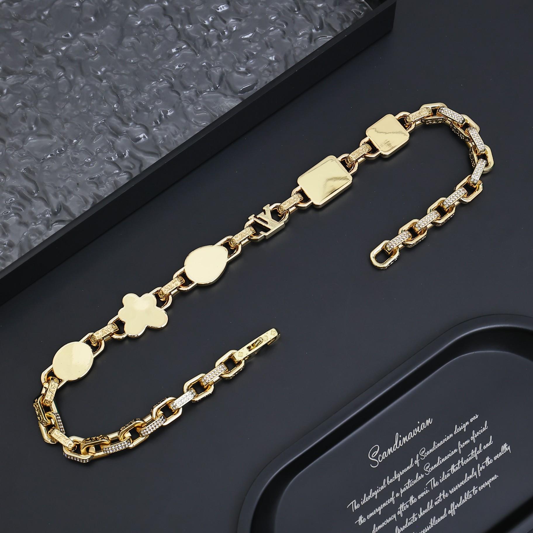 Louis Vuitton Paradise Stone Necklace  M01875 - DesignerGu