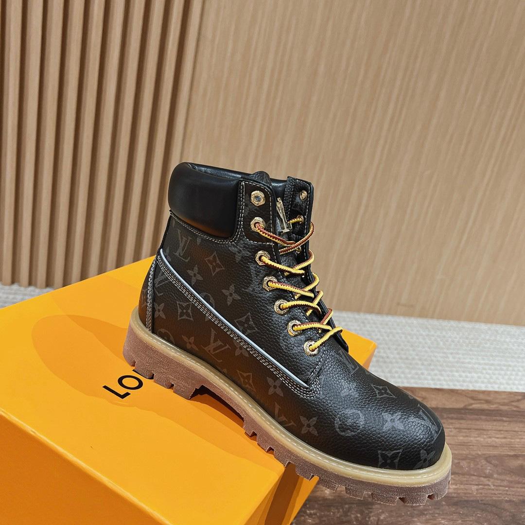 Louis Vuitton x Timberland Ankle Boot - DesignerGu