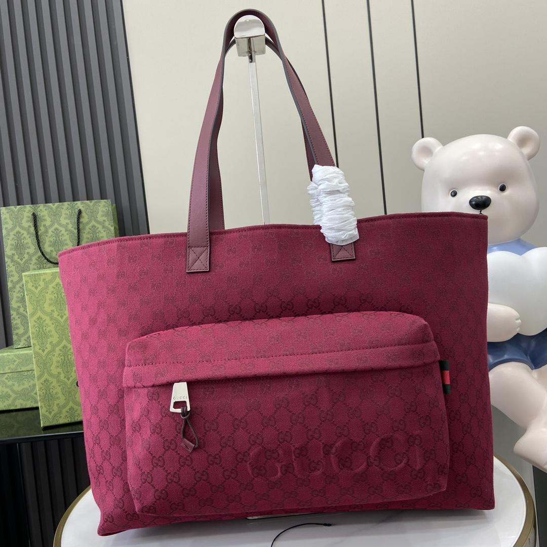 Gucci Large GG Tote Bag - DesignerGu