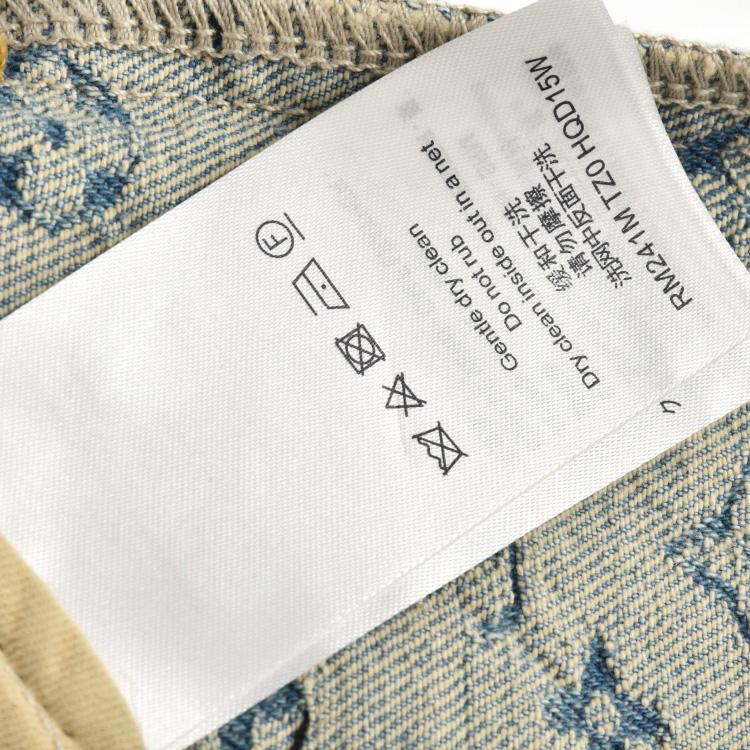 Louis Vuitton Baggy Denim Pants - DesignerGu