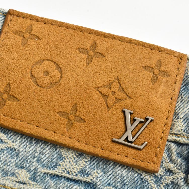 Louis Vuitton Baggy Denim Pants - DesignerGu