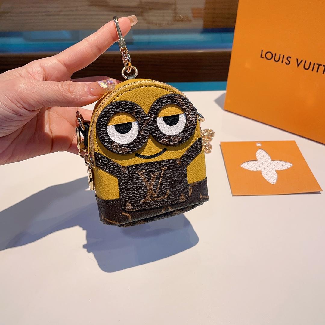 Louis Vuitton Key Holder and Bag Charm  - DesignerGu