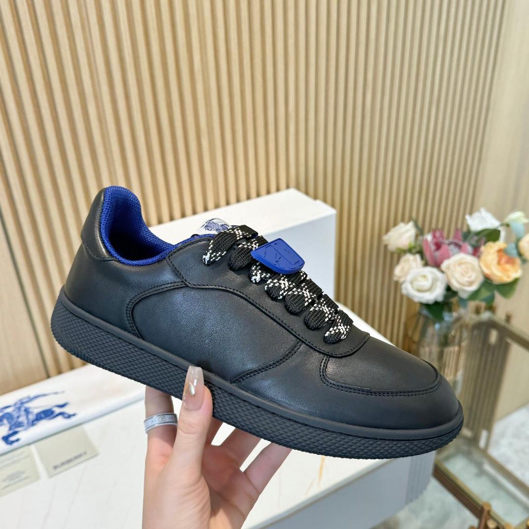 Burberry Leather Terrace Sneakers - DesignerGu