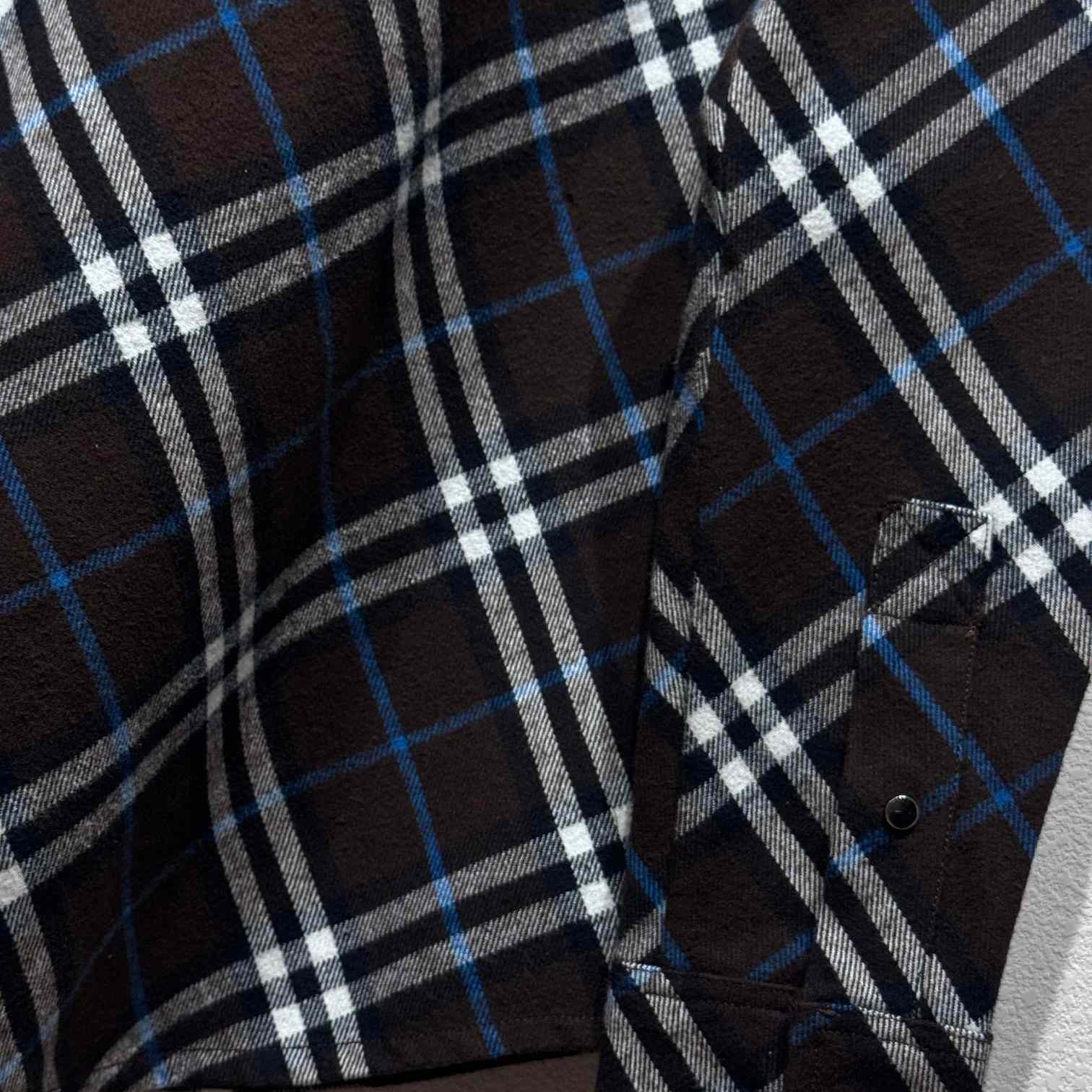 Burberry Check Silk Pyjama Shirt - DesignerGu