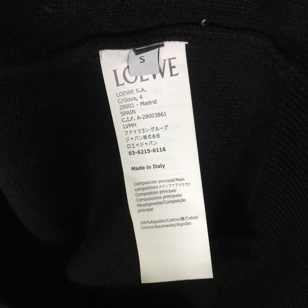 Loewe Anagram Zip-up Hoodie In Wool - DesignerGu