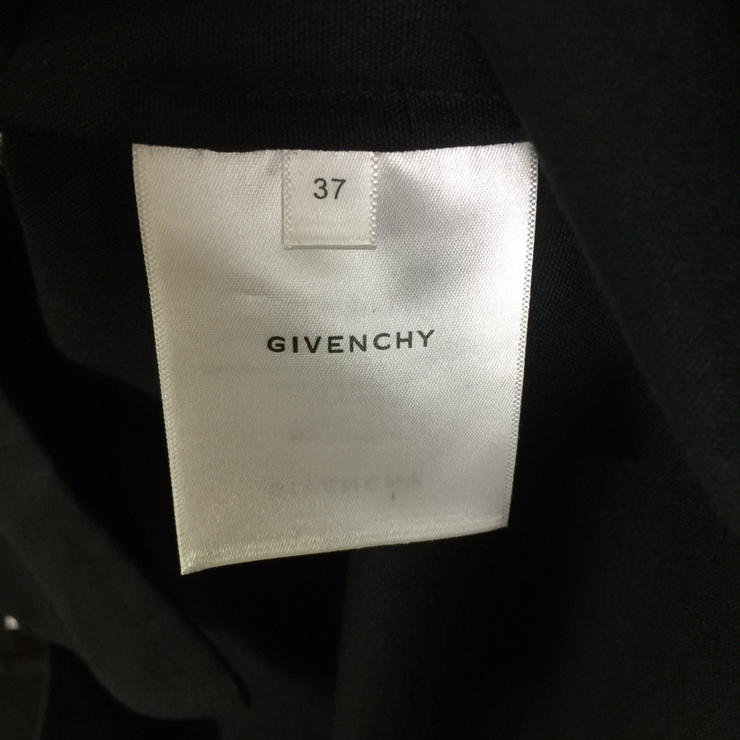 Givenchy Men's Black D-ring Zipped Shirt - DesignerGu