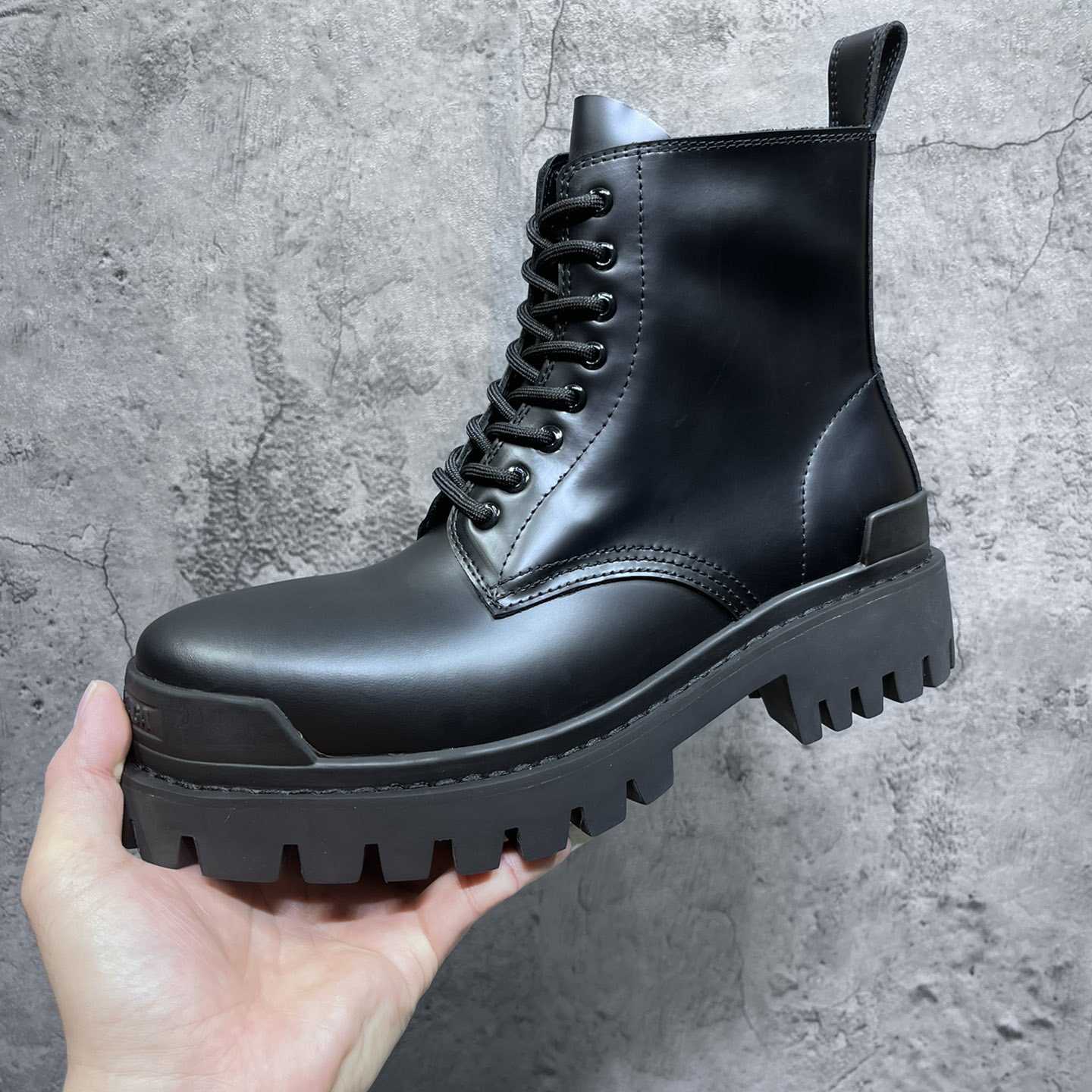 Balenciaga Men's Strike Boot - DesignerGu