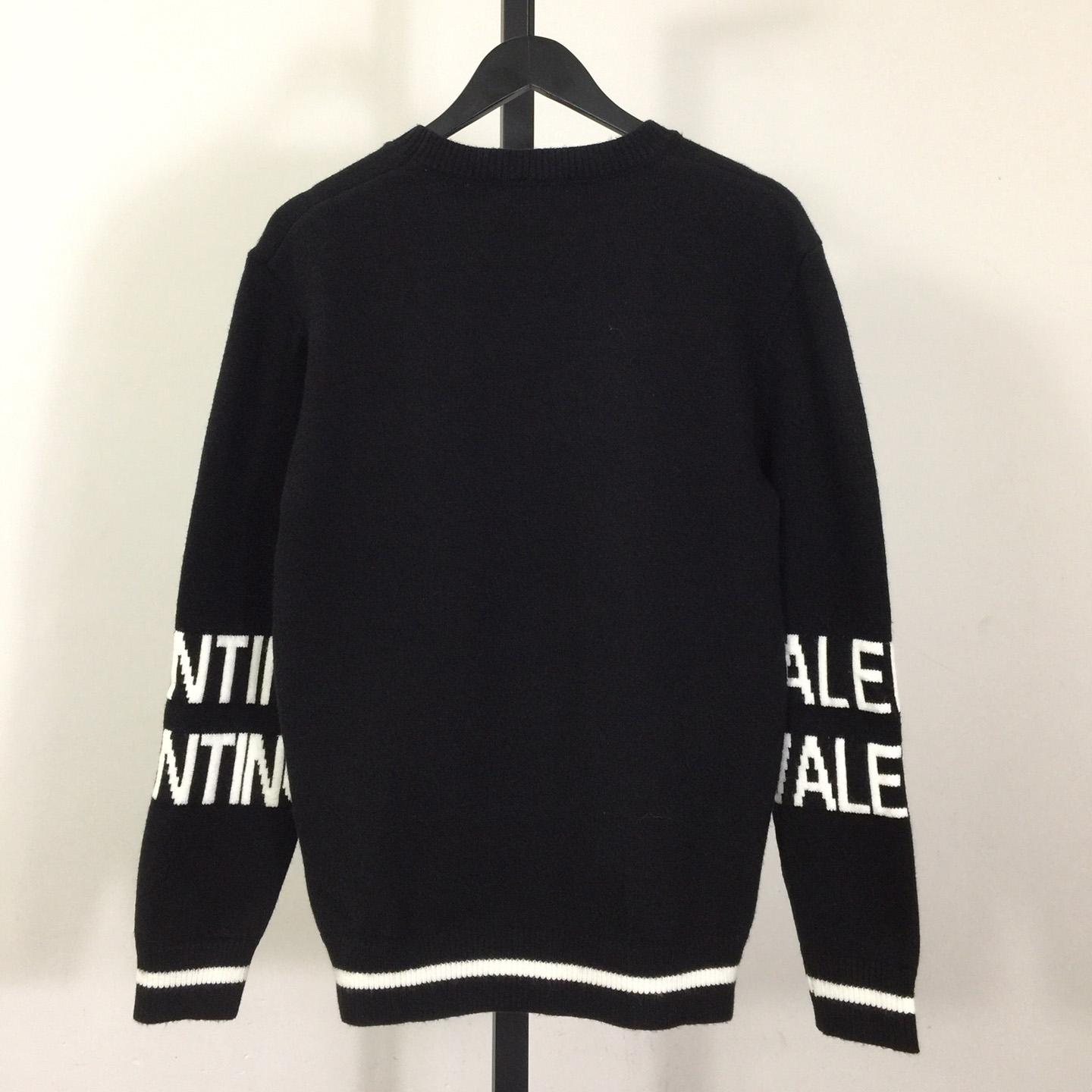 Valenti Logo Wool Sweater - DesignerGu