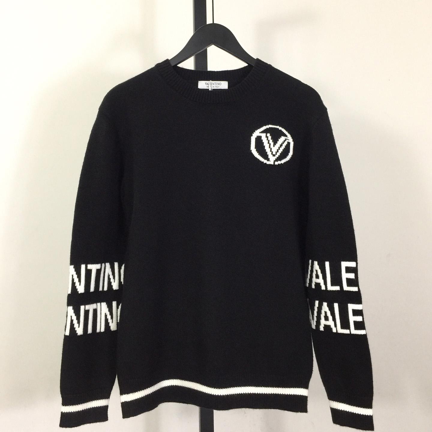 Valenti Logo Wool Sweater - DesignerGu