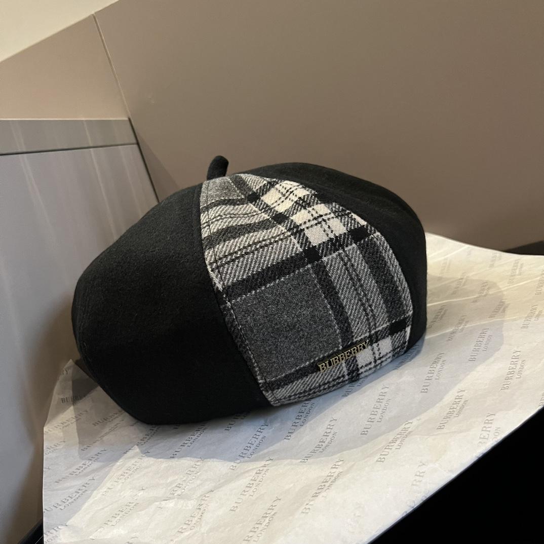 Burberry Beret Hat - DesignerGu