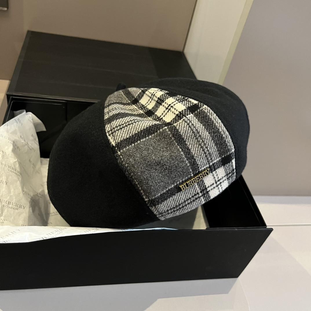 Burberry Beret Hat - DesignerGu