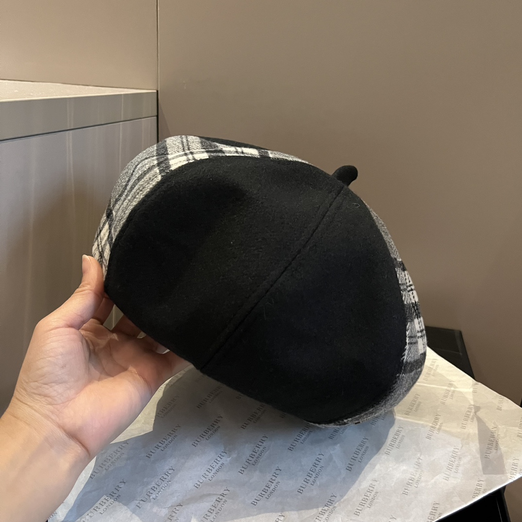 Burberry Beret Hat - DesignerGu