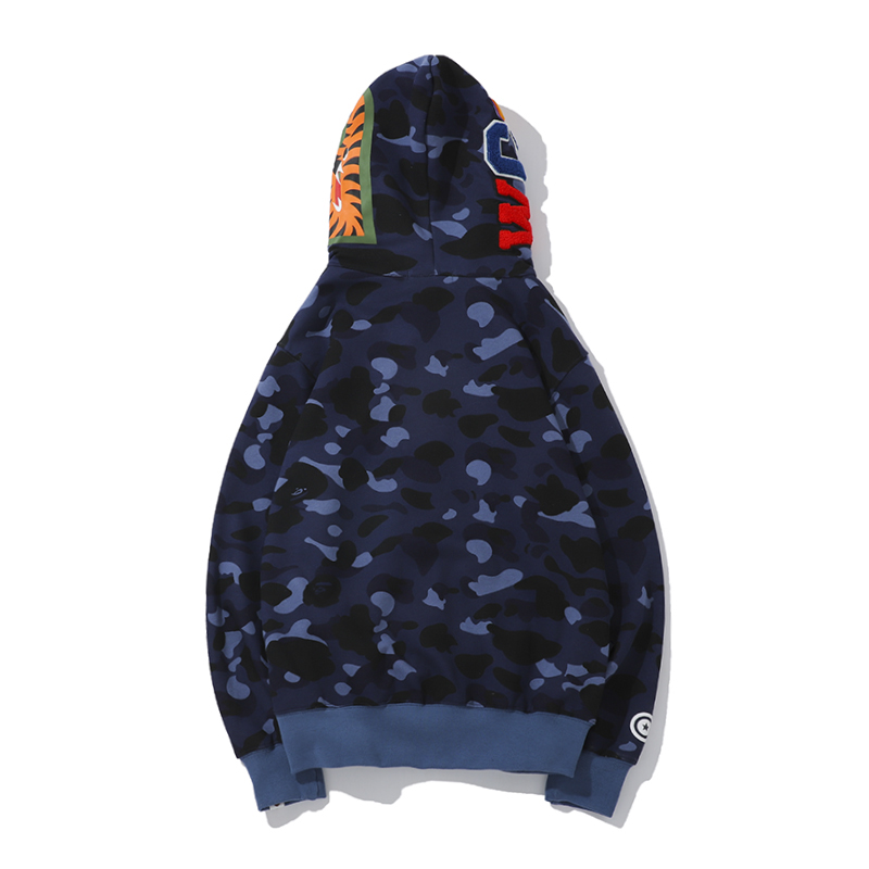 Bape Full Zip Double Hoodie - DesignerGu