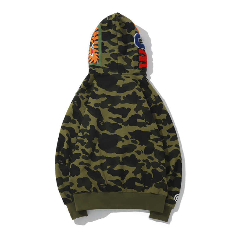 Bape Full Zip Double Hoodie - DesignerGu