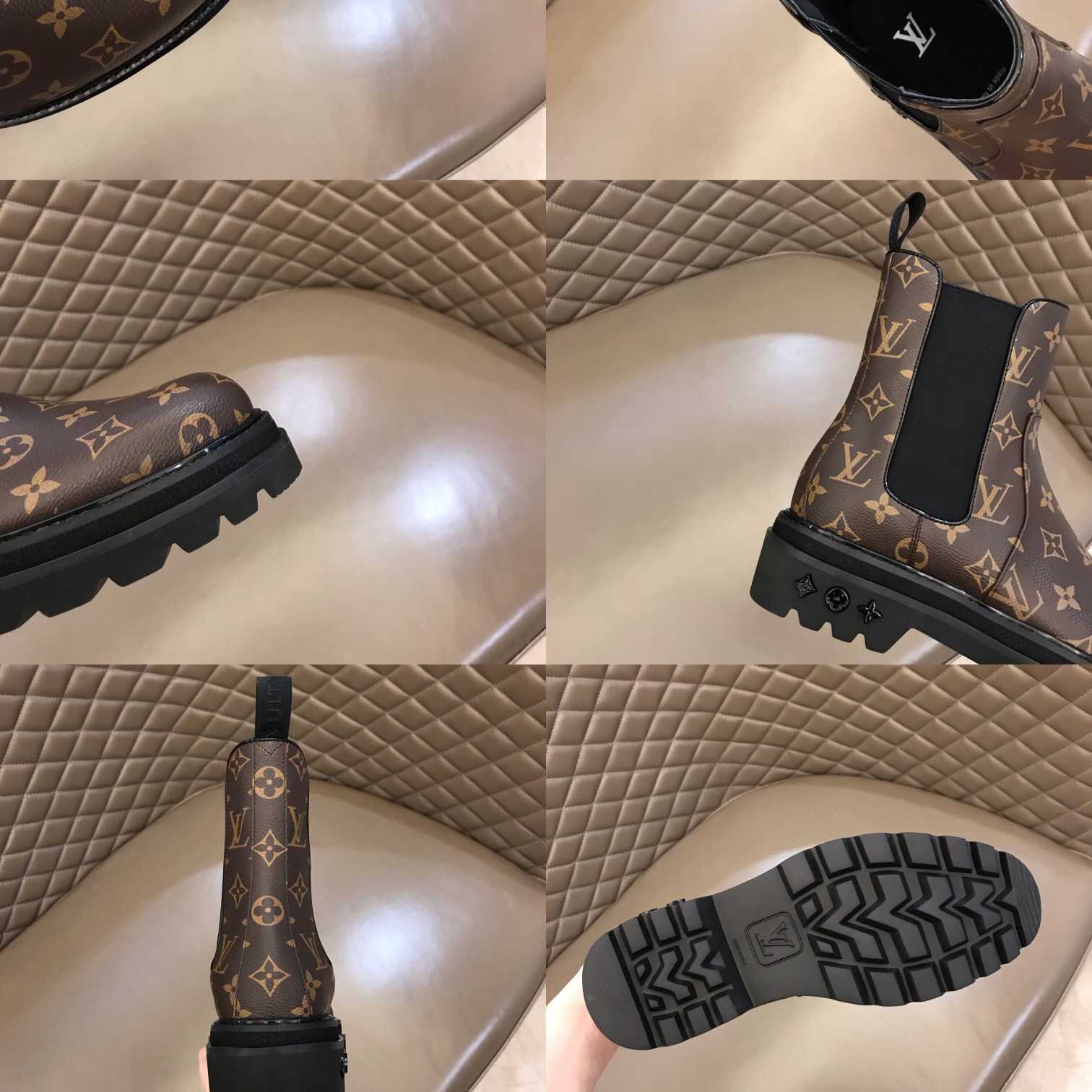 Louis Vuitton Men's Ankle Boots - DesignerGu