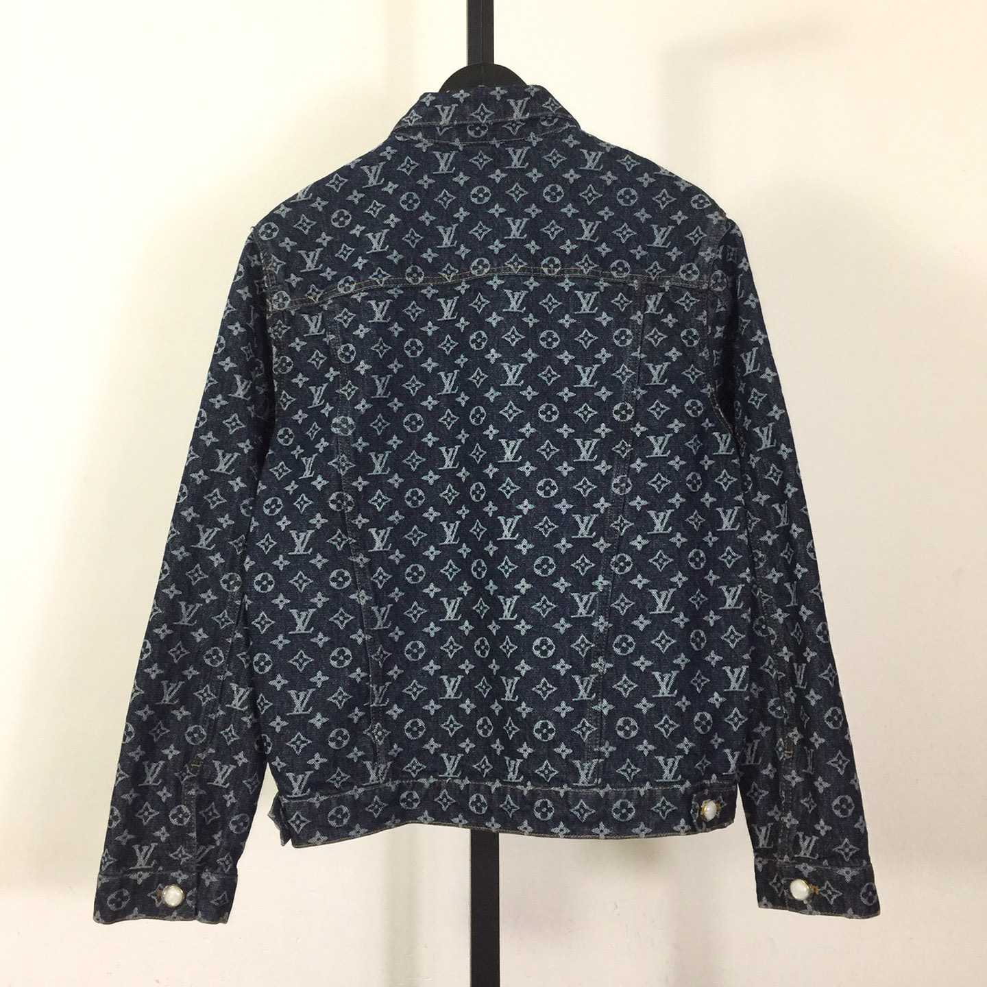 Louis Vuitton Monogram Jacquard Denim Jacket   1AFWWV - DesignerGu