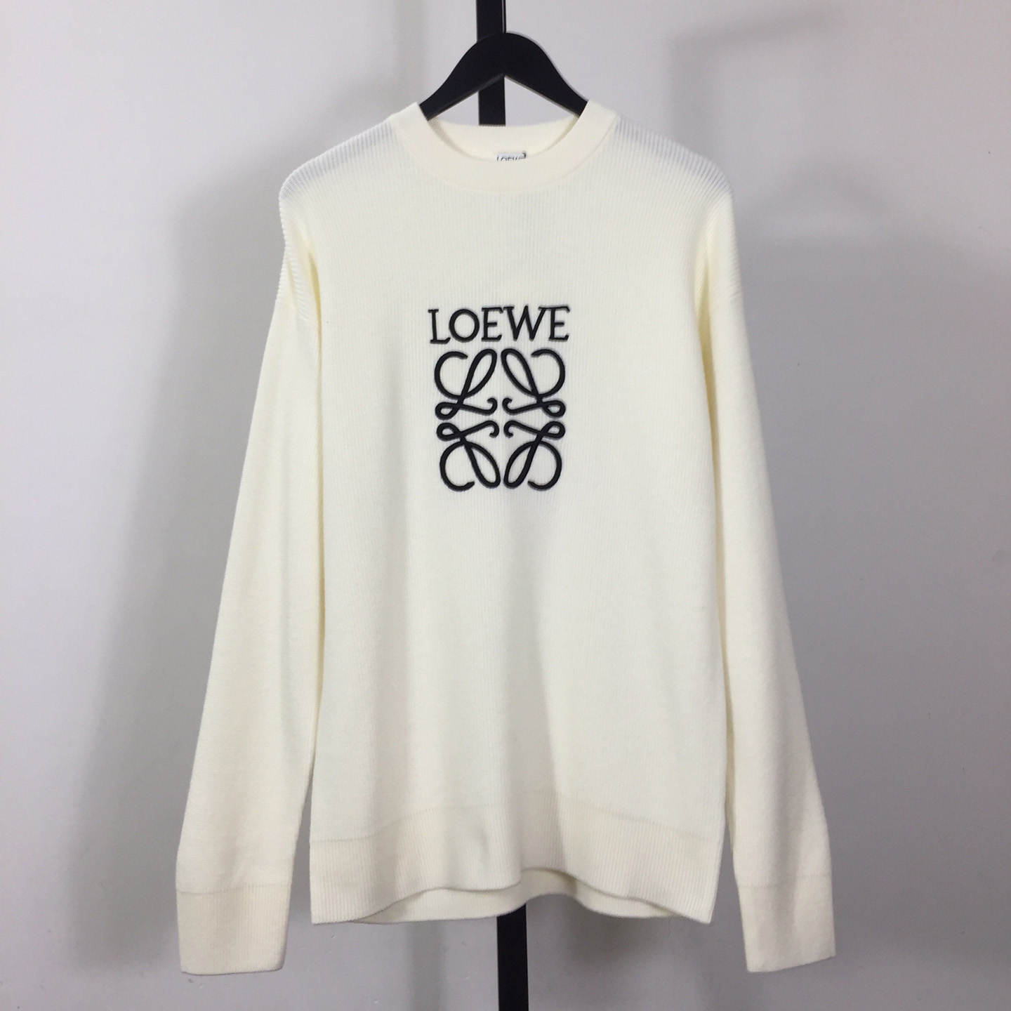 Loewe Logo-Embroidered Wool Sweater - DesignerGu