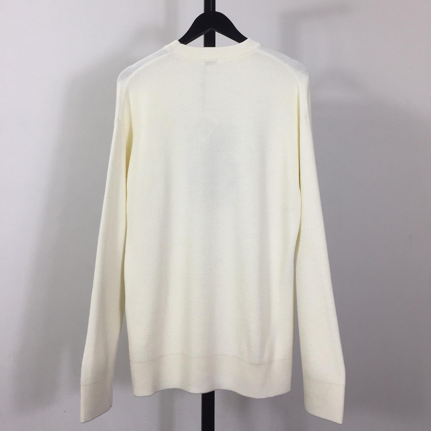 Loewe Logo-Embroidered Wool Sweater - DesignerGu