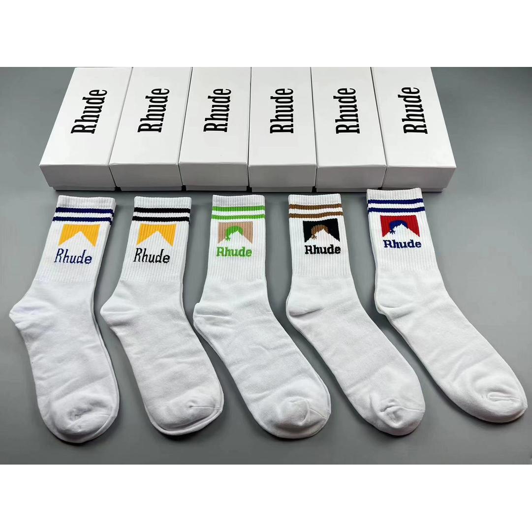 Rhude Socks/Box - DesignerGu