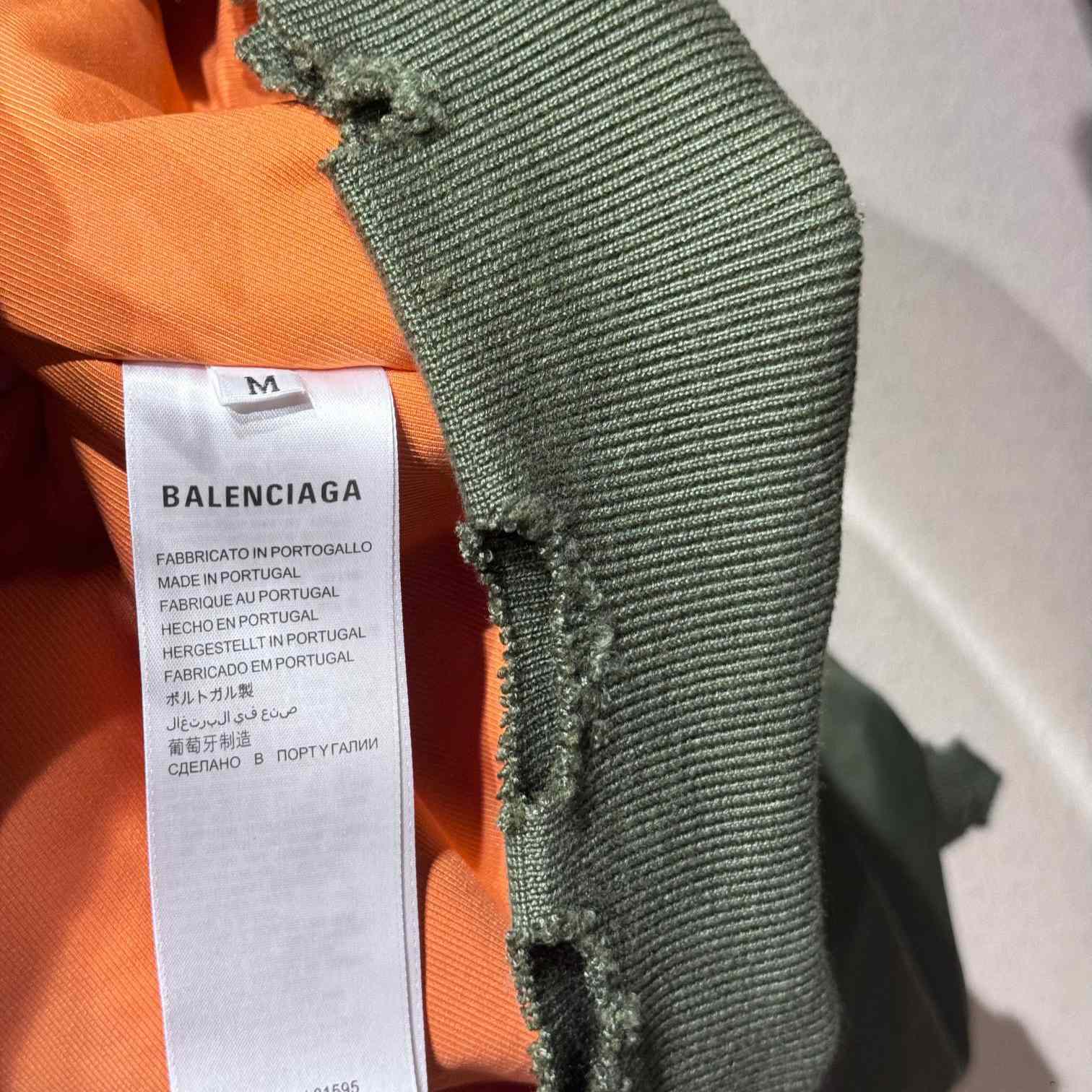 Balenciaga Hooded Bomber Jacket - DesignerGu