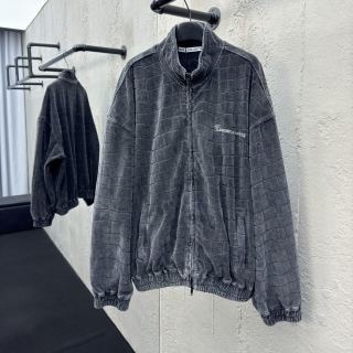 Alexander Wang Crocodile Jacquard Velour Track Jacket - DesignerGu