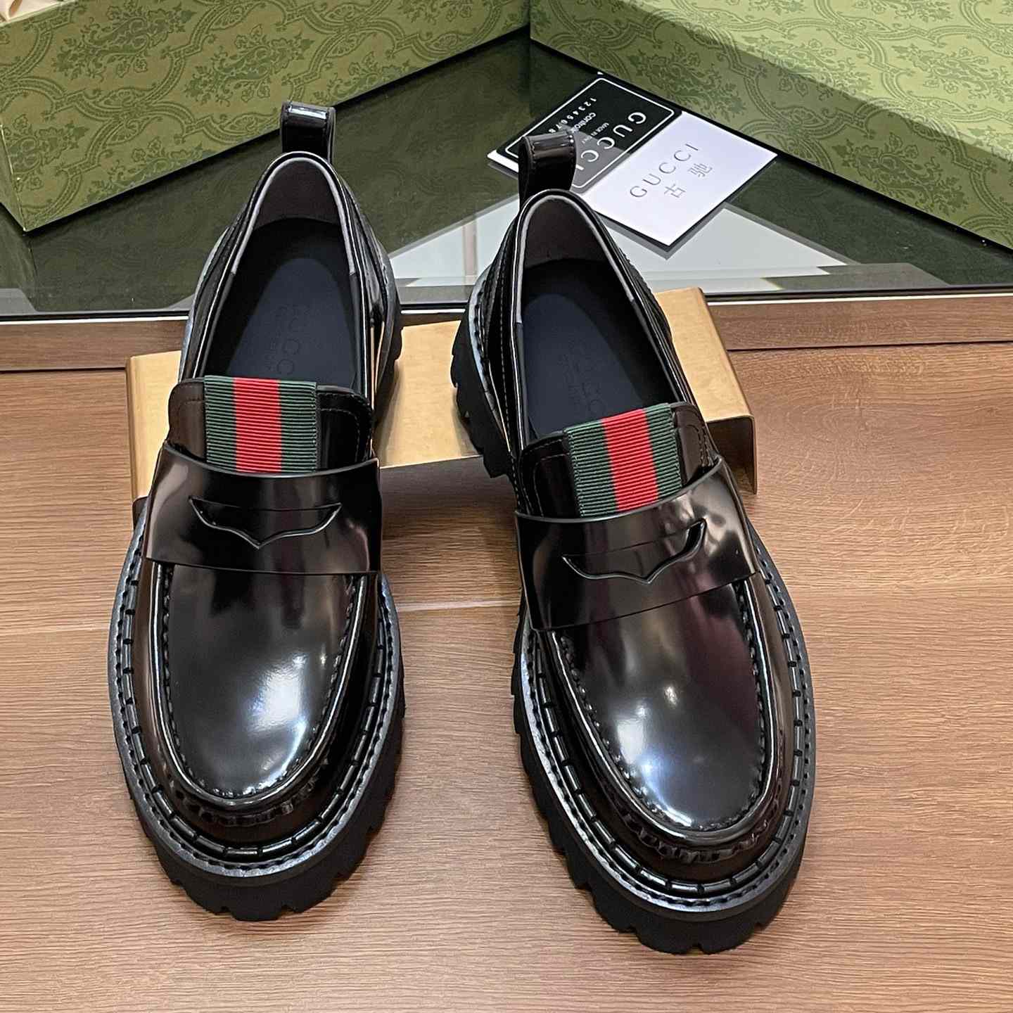 Gucci Women's Loafer With Web - DesignerGu