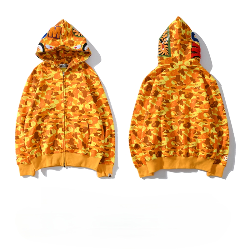 Bape x Pubg Shark Full Zip Hoodie  - DesignerGu