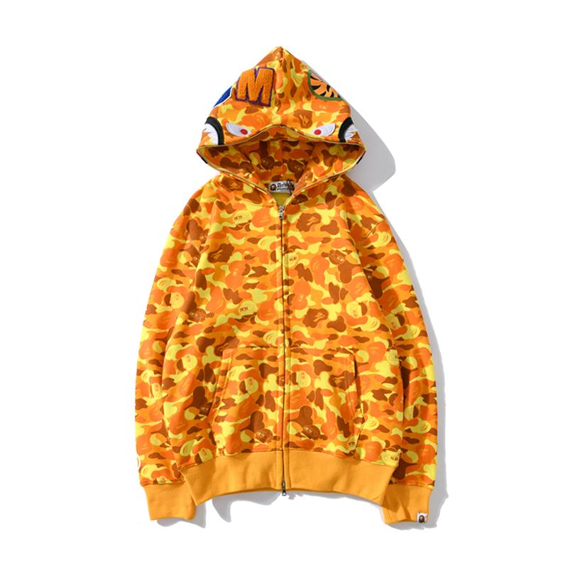 Bape x Pubg Shark Full Zip Hoodie  - DesignerGu