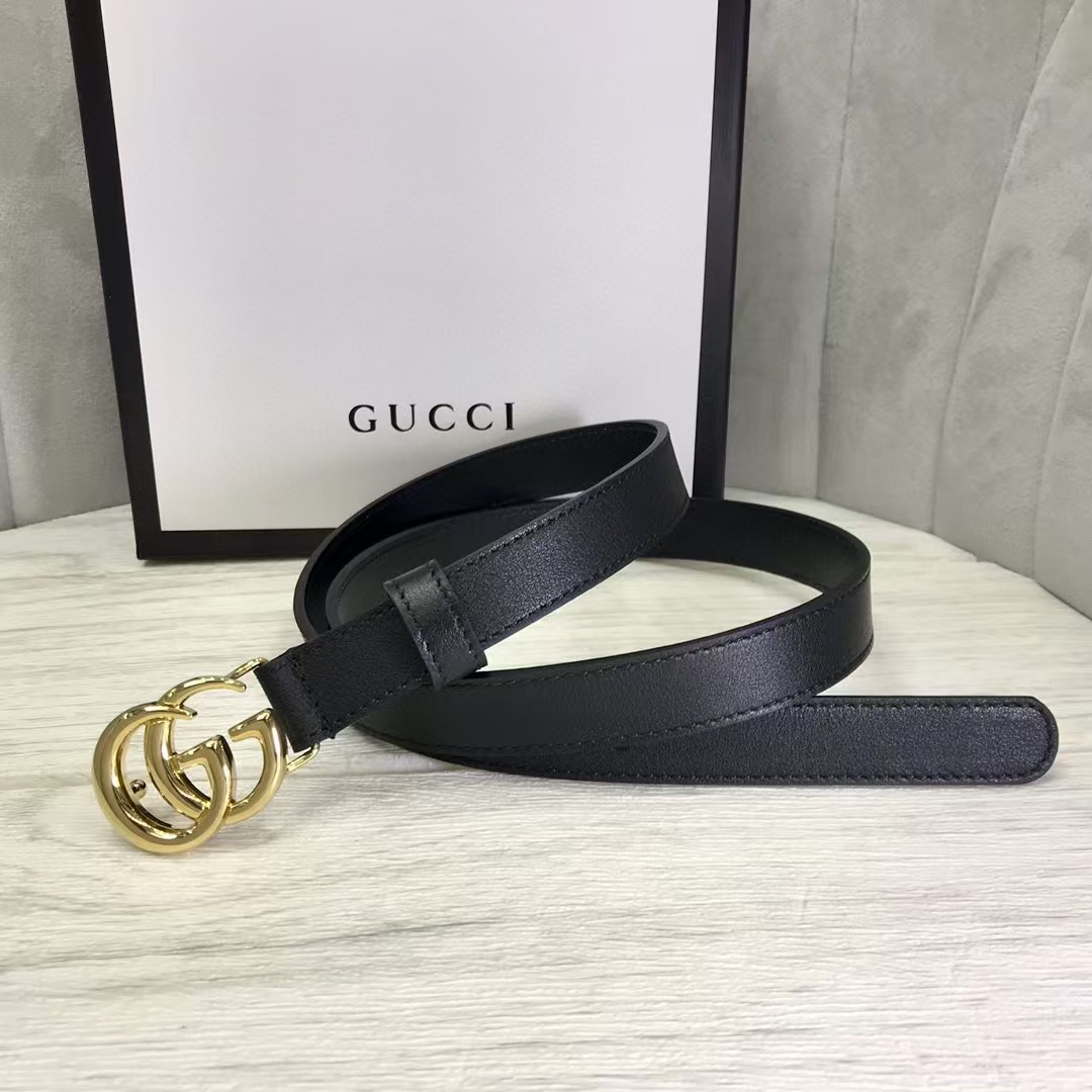 Gucci Leather Belt  - DesignerGu