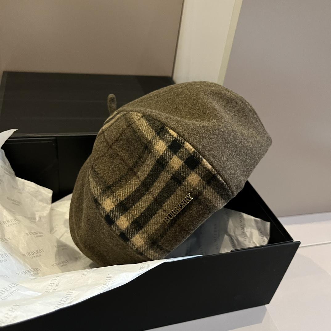 Burberry Beret Hat - DesignerGu