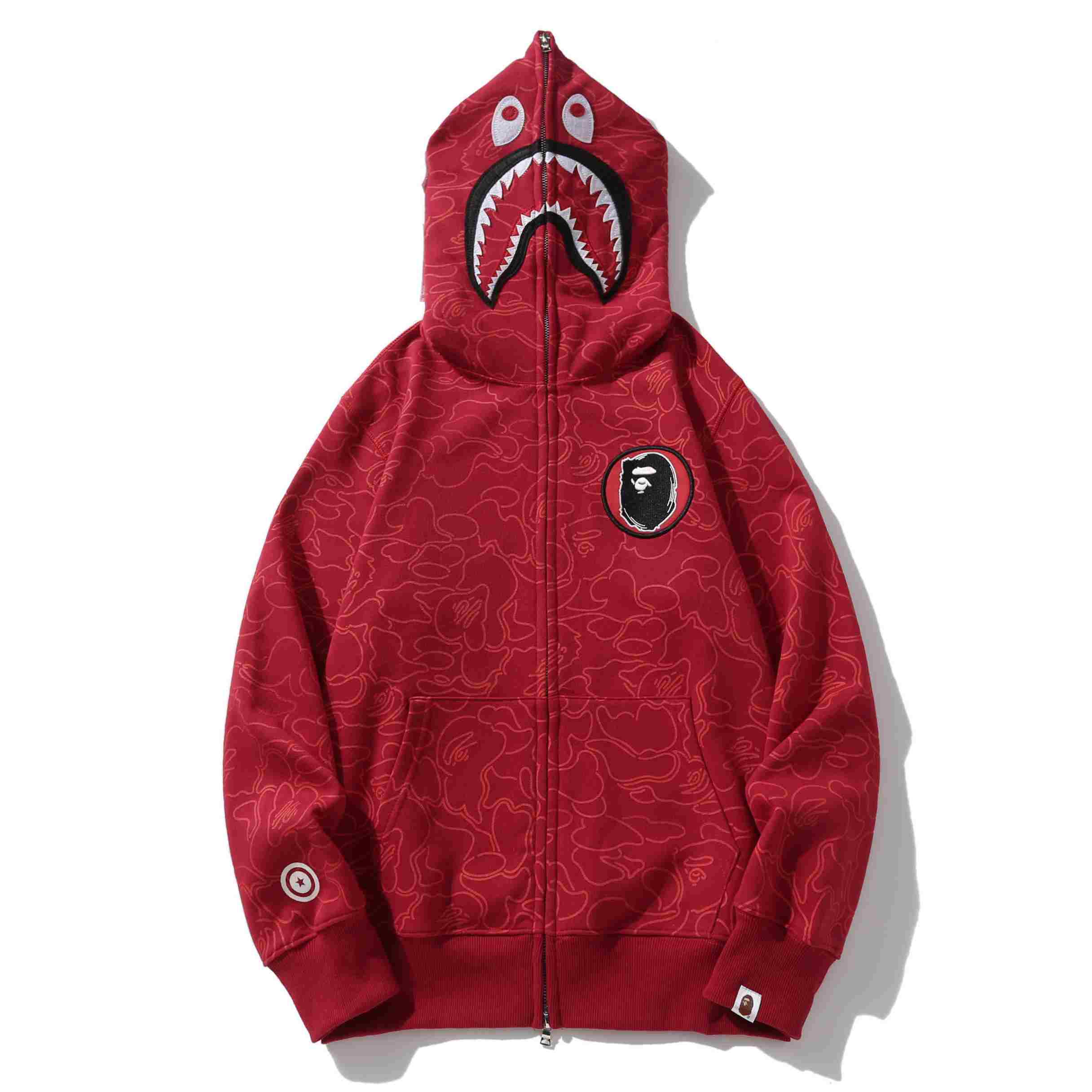 Bape 30Th Anniversary Shark Hoodie - DesignerGu