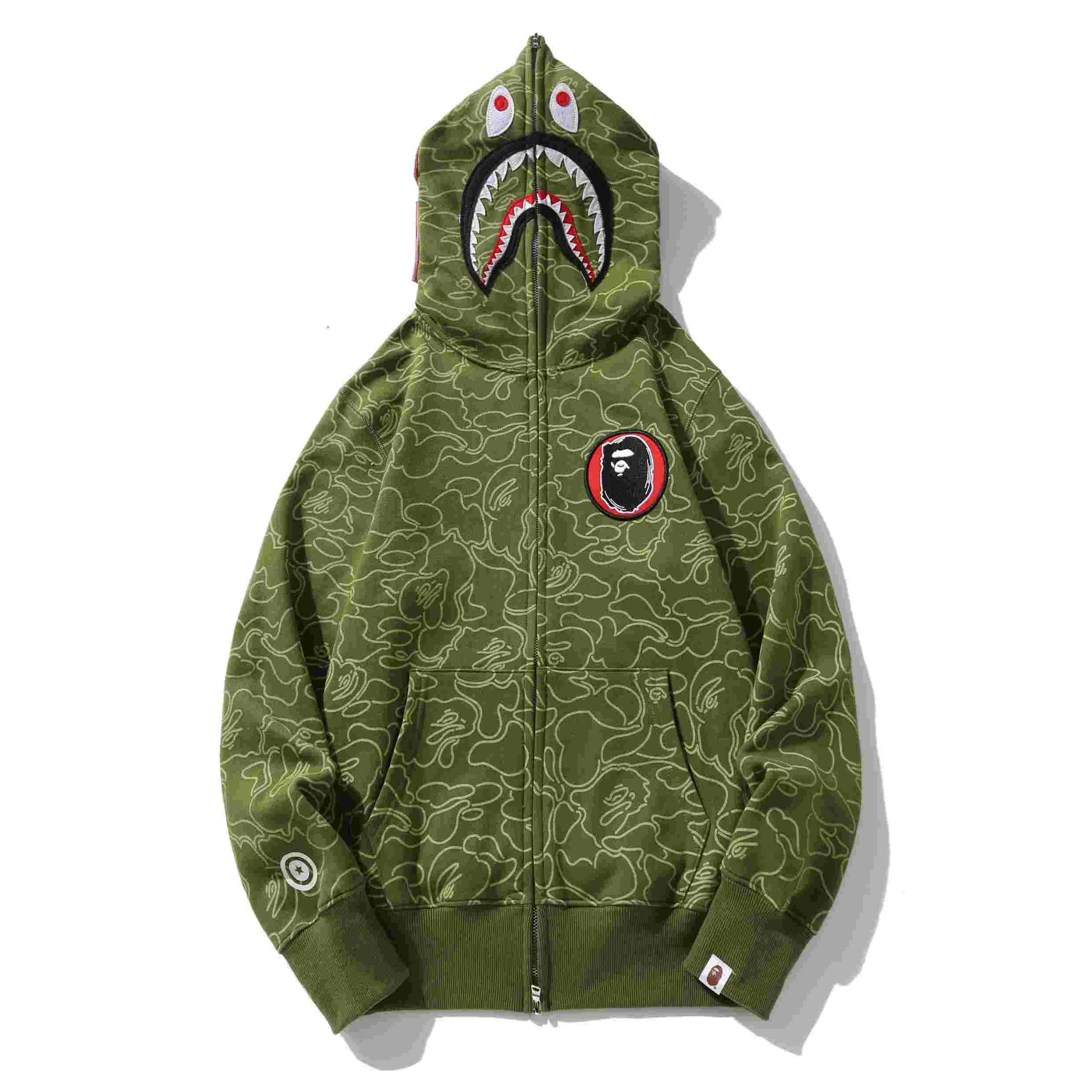 Bape 30Th Anniversary Shark Hoodie - DesignerGu