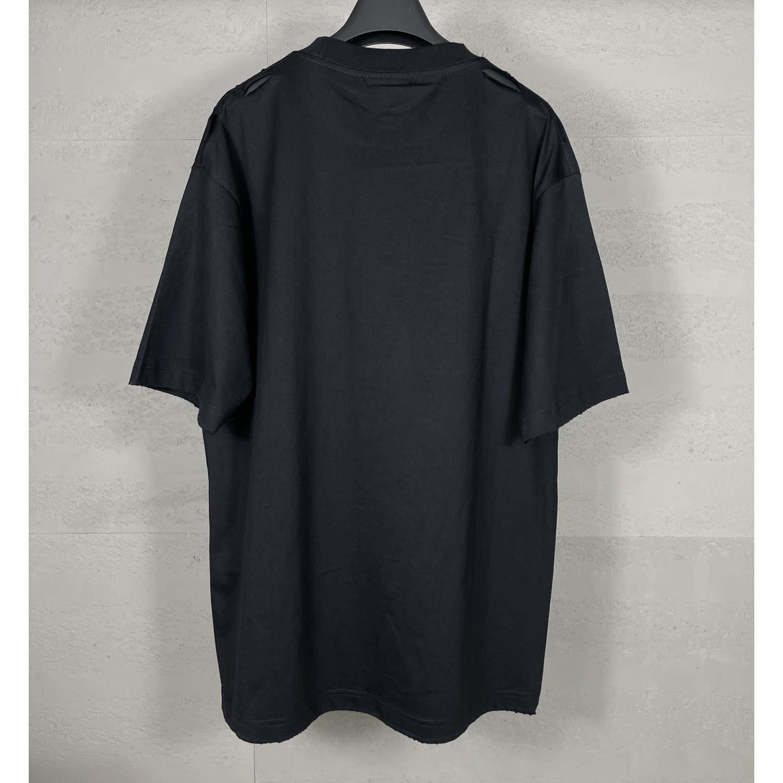 Balenciaga Planet Earth T-Shirt Oversized  - DesignerGu