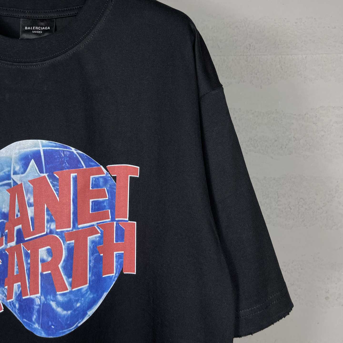 Balenciaga Planet Earth T-Shirt Oversized  - DesignerGu