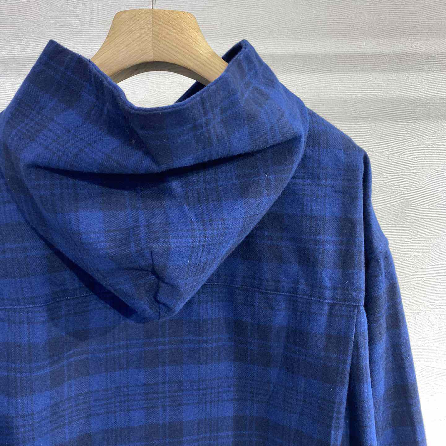 Balenciaga Checked Hooded Shirt  - DesignerGu