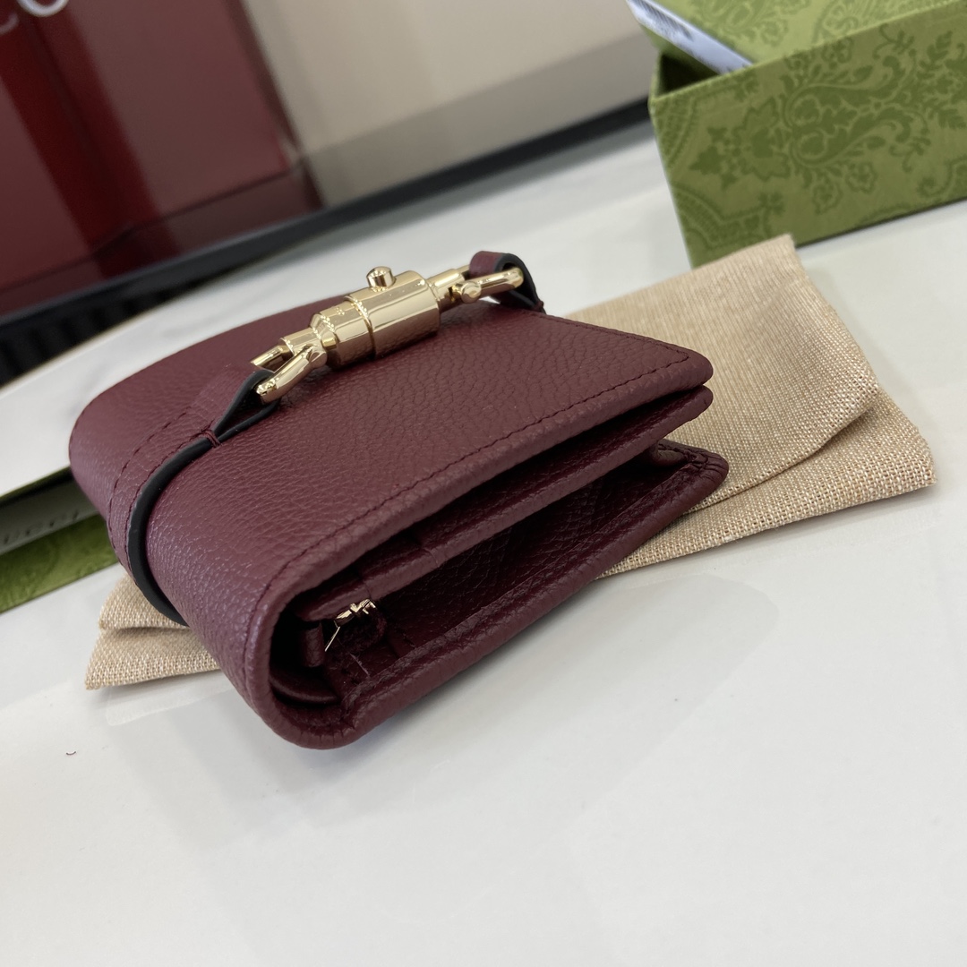 Gucci Jackie 1961 Card Case Wallet - DesignerGu