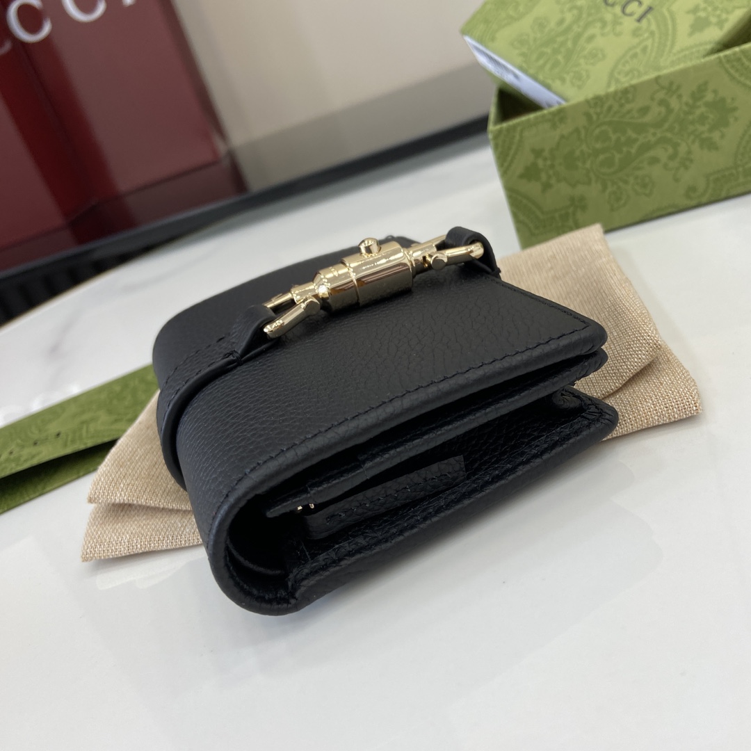 Gucci Jackie 1961 Card Case Wallet - DesignerGu