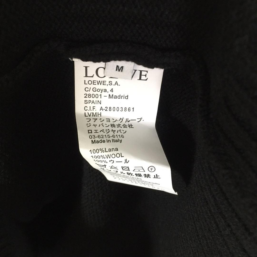 Loewe Logo-Embroidered Wool Sweater - DesignerGu