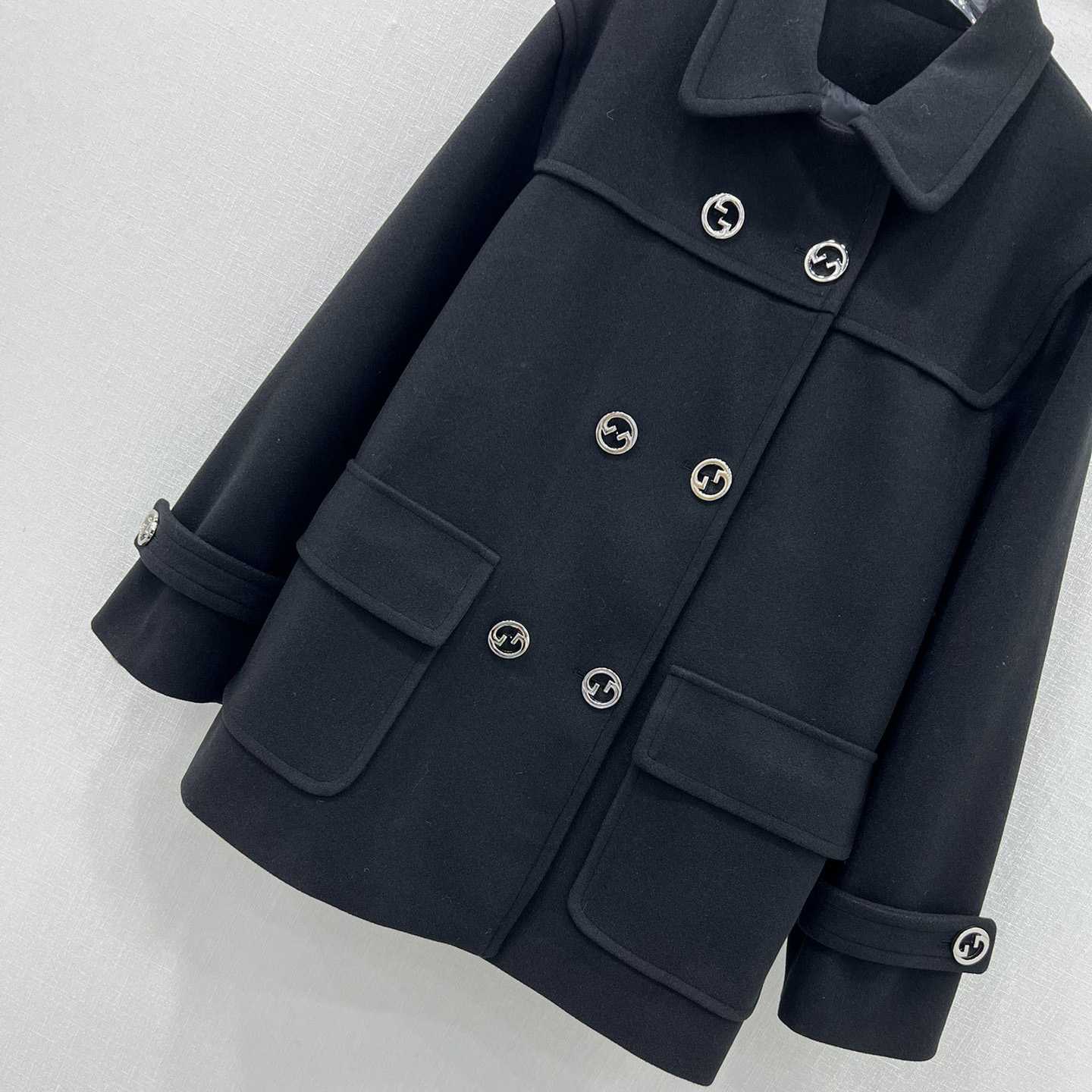 Gucci Batavia Wool Coat  - DesignerGu