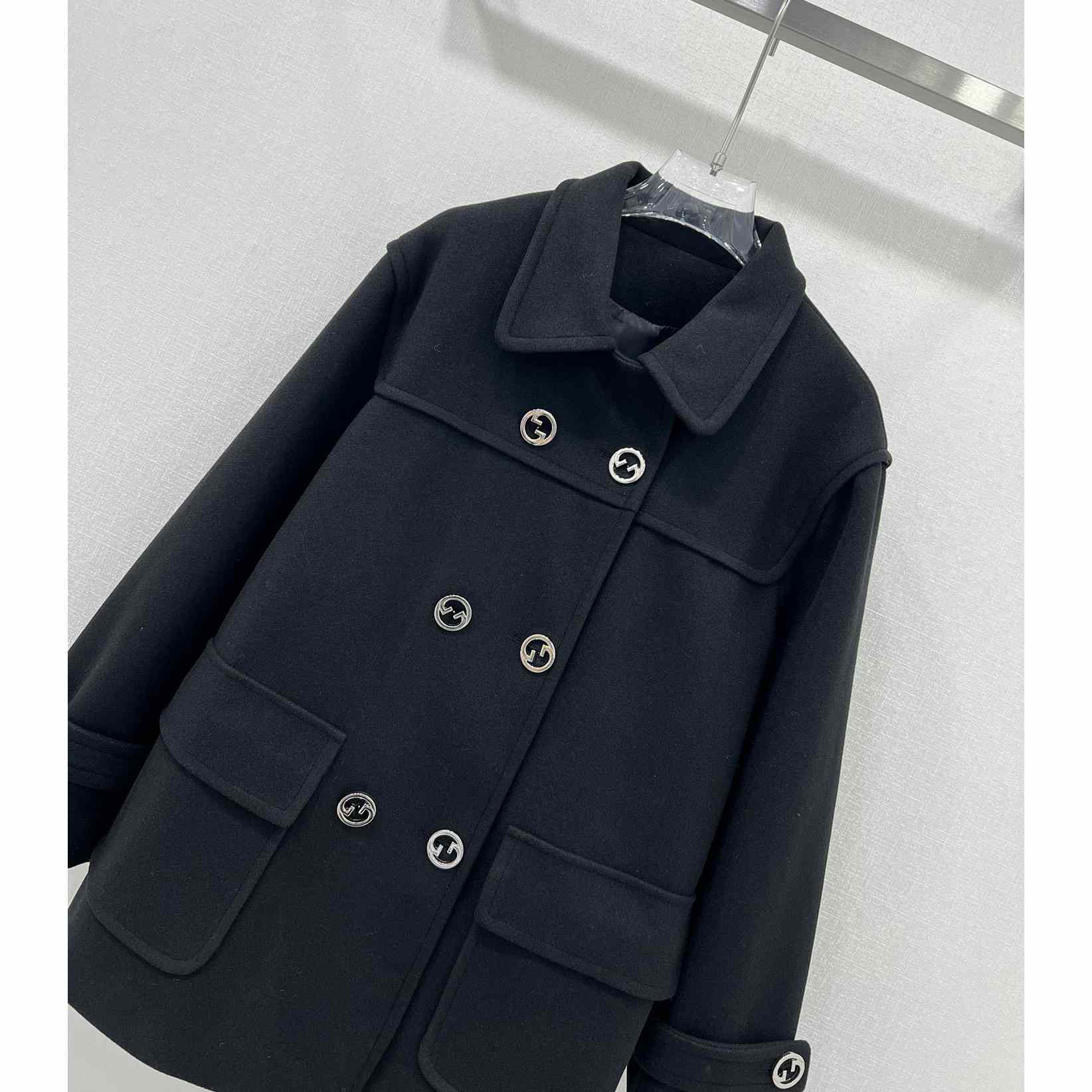 Gucci Batavia Wool Coat  - DesignerGu