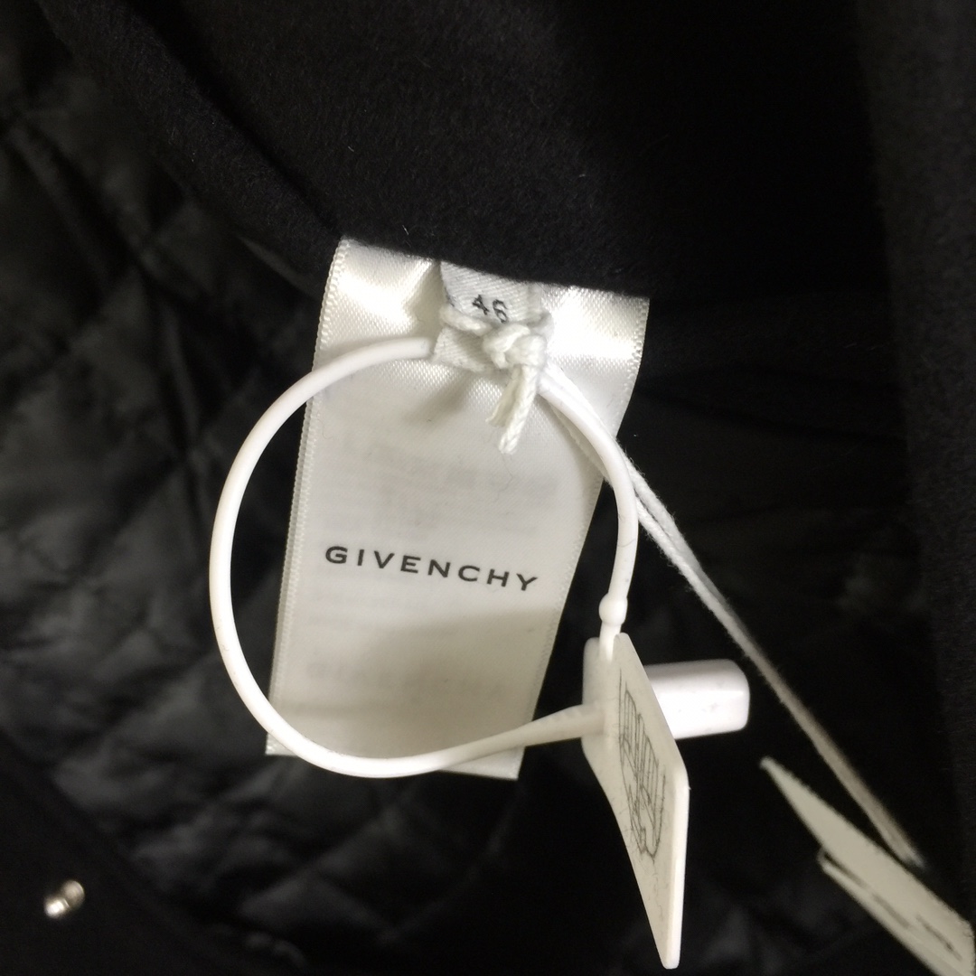 Givenchy Varsity Jacket In Wool And Leather With 4G Detail - DesignerGu