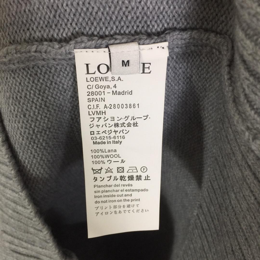 Loewe Logo-Embroidered Wool Sweater - DesignerGu