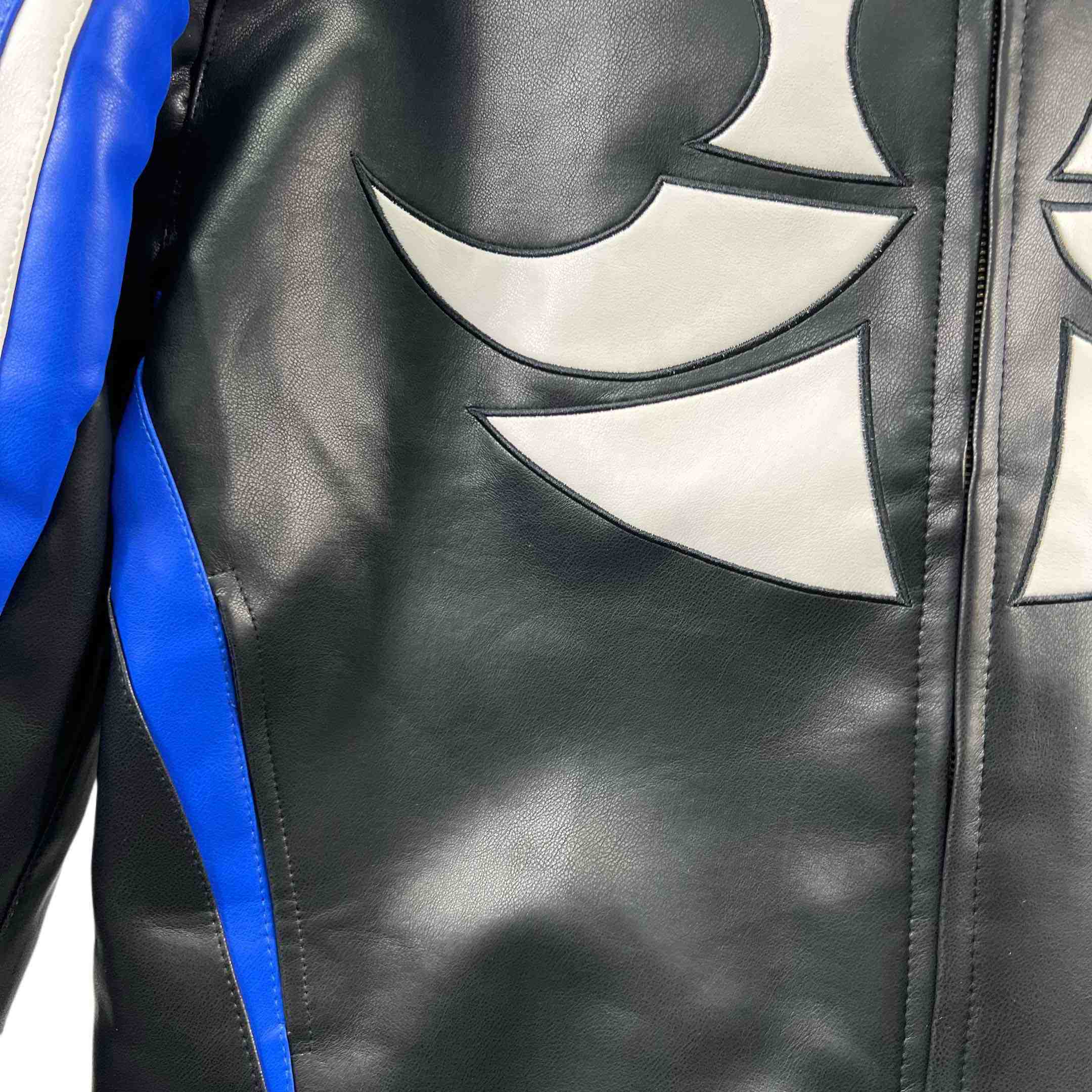 Vetements Tribal Leather Racing Jacket - DesignerGu