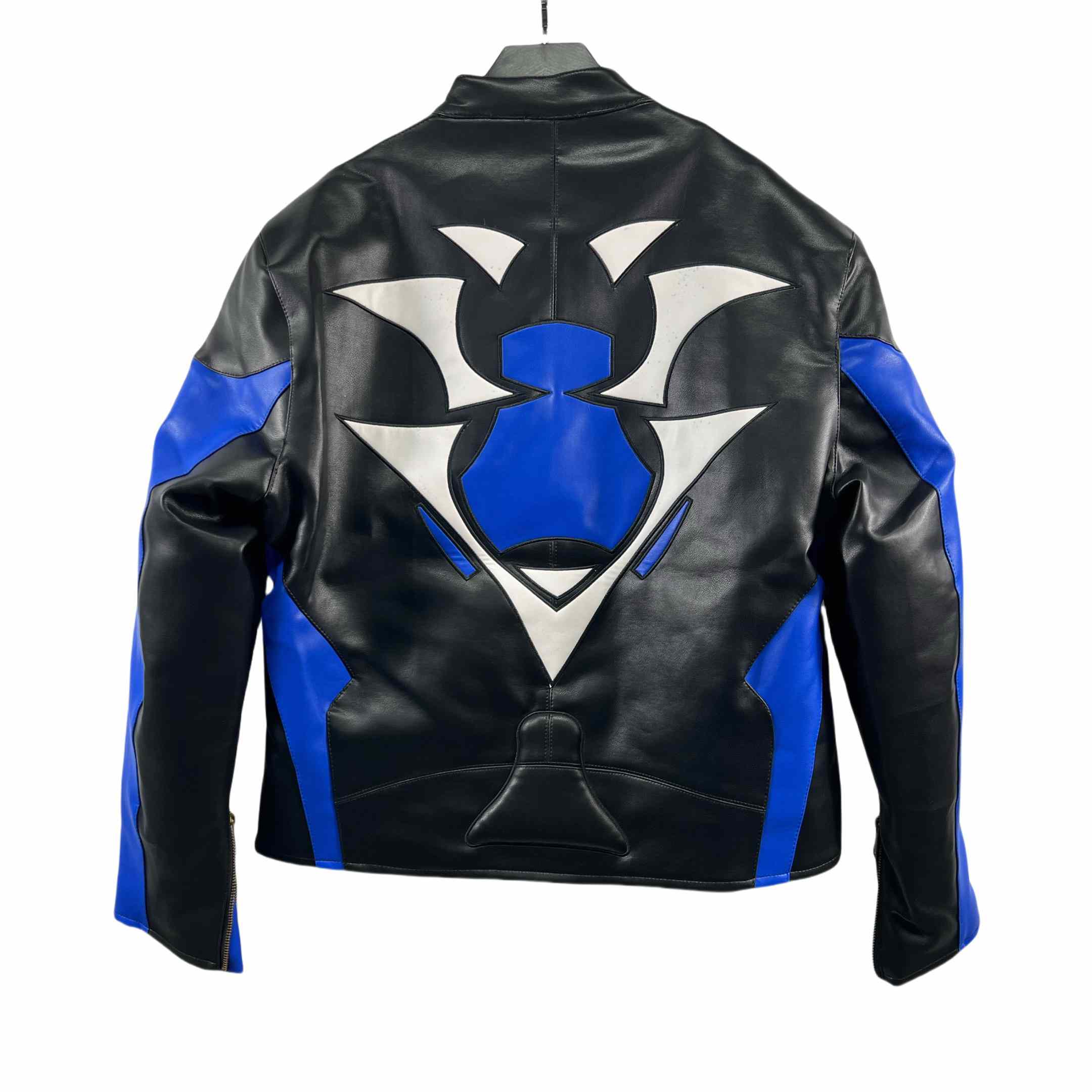 Vetements Tribal Leather Racing Jacket - DesignerGu