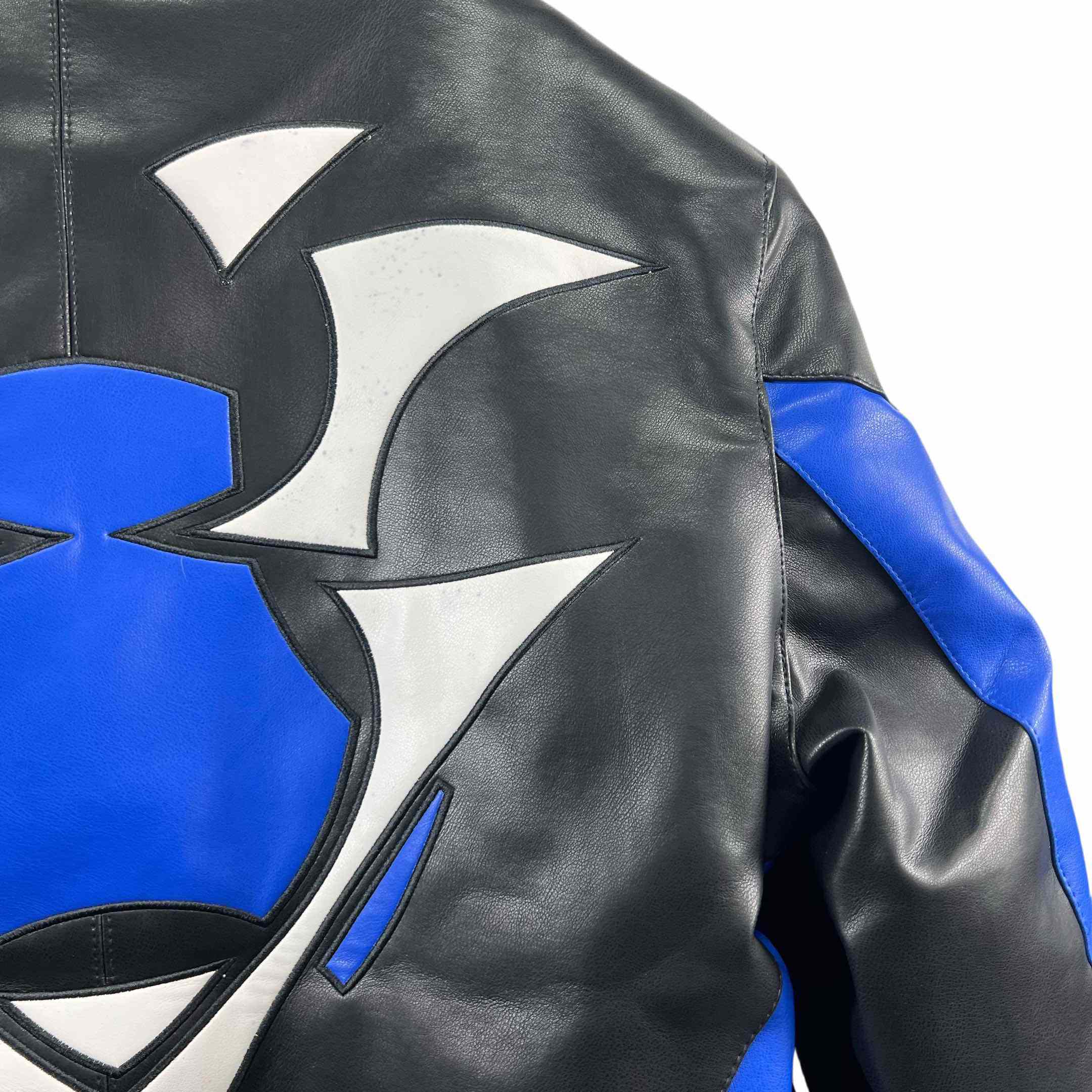 Vetements Tribal Leather Racing Jacket - DesignerGu