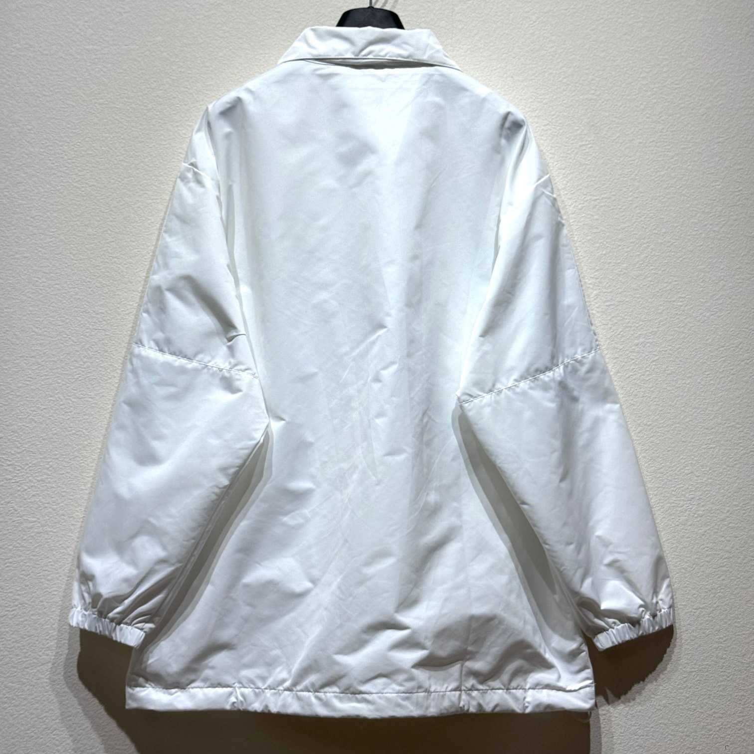 Balenciaga Logo-print Zip-up Windbreaker - DesignerGu