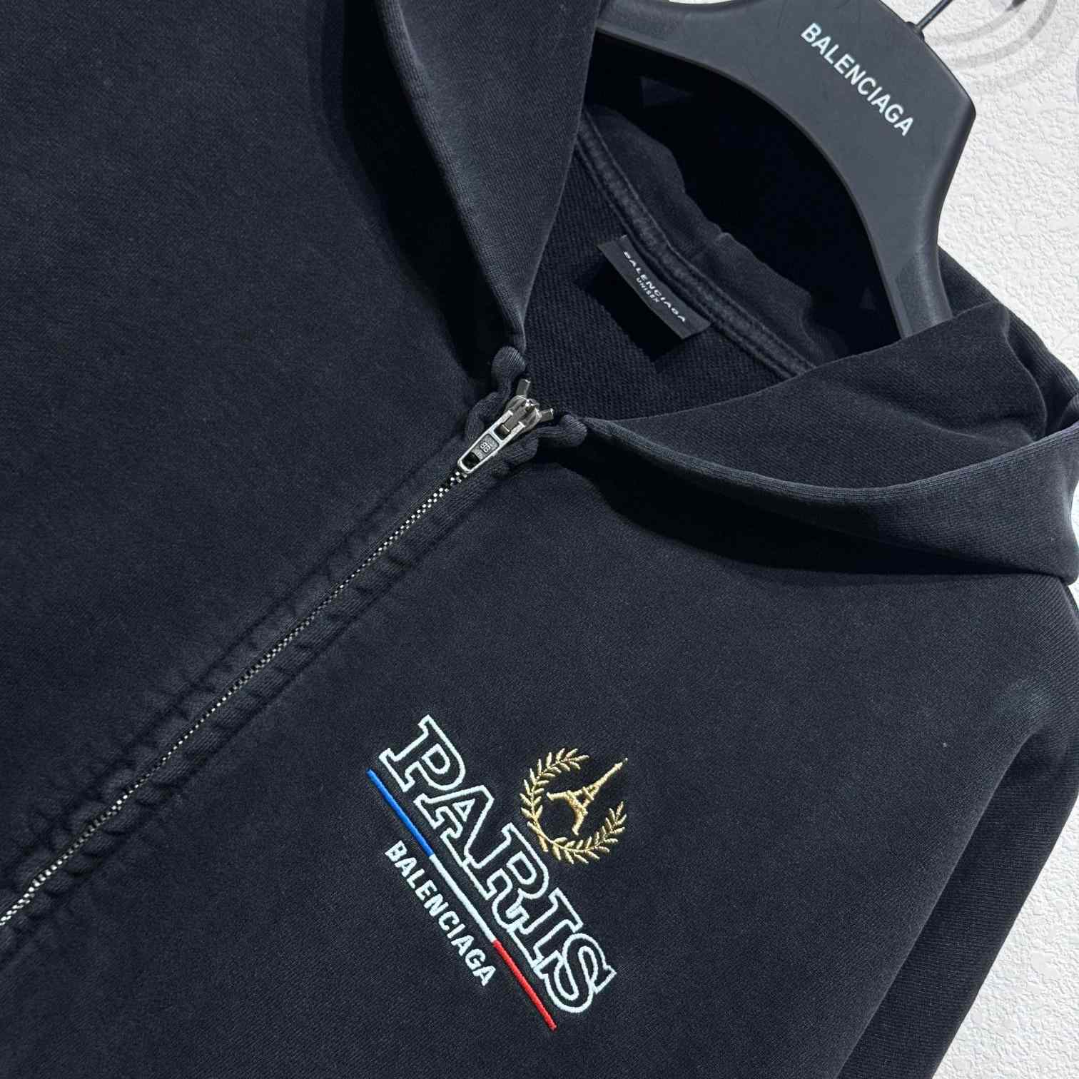 Balenciaga Zip-up Hoodie  - DesignerGu