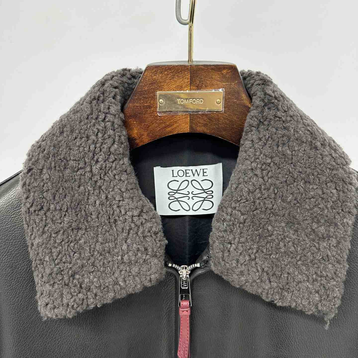 Loewe Bomber Jacket In Nappa Lambskin - DesignerGu